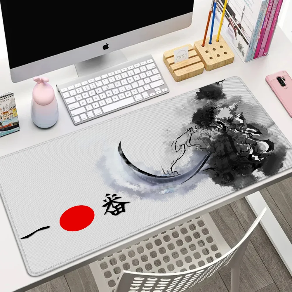 Imagem -02 - Samurai-diy Gaming Computer Mat Gamer Mousepad Grande Mouse Pad Desktops Mats Acessórios de Configuração do Teclado 900x400