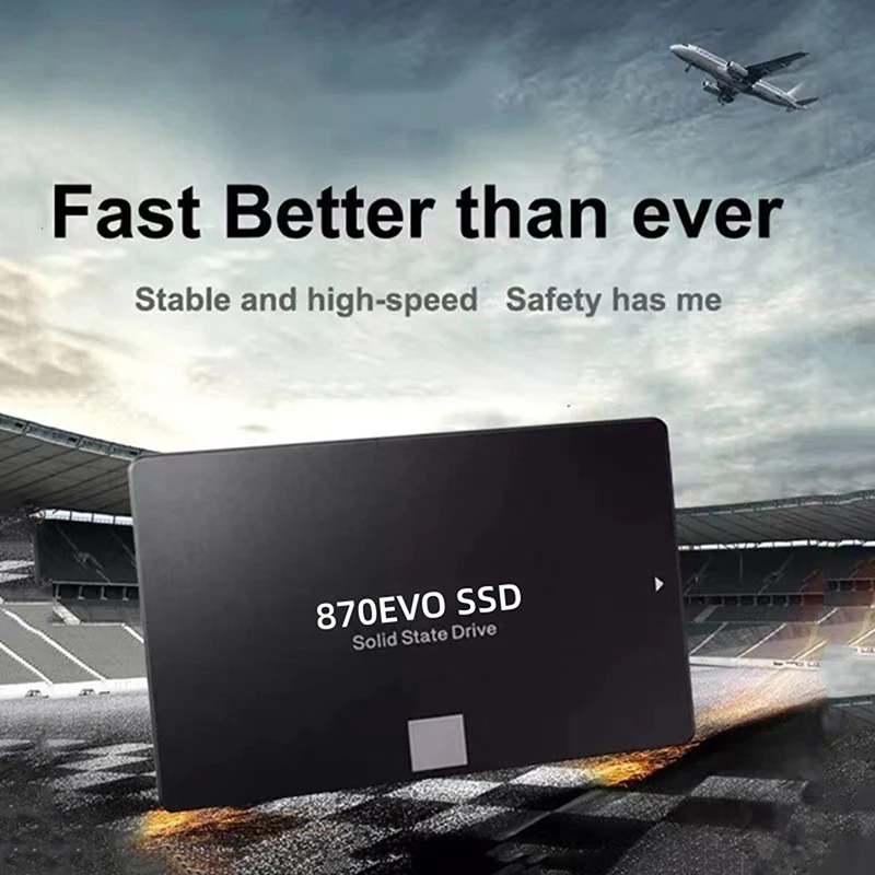 1pc Solid States Drive SSD3 2.5 Inch 870EVO 1TB 2TB 4TB 500GB Electronic Accessories