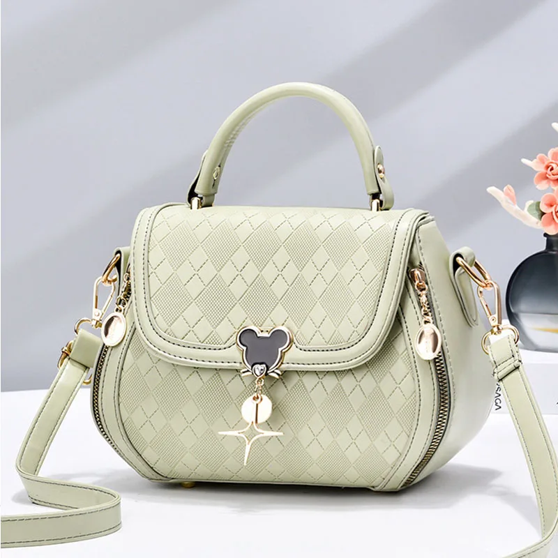 Women tote handbag bag for women shoulder bag sac a main femme luxury designer Genuine leather women\'s bag Bow Bucket bag