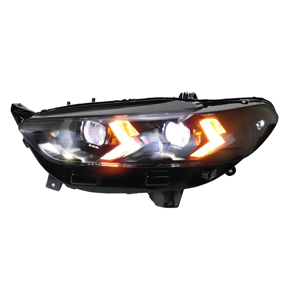

Автомобильные передние фары LED для Ford Mondeo 2013-2016: Обновленные автоматические фары с высококачественными динамическими проекционными линзами