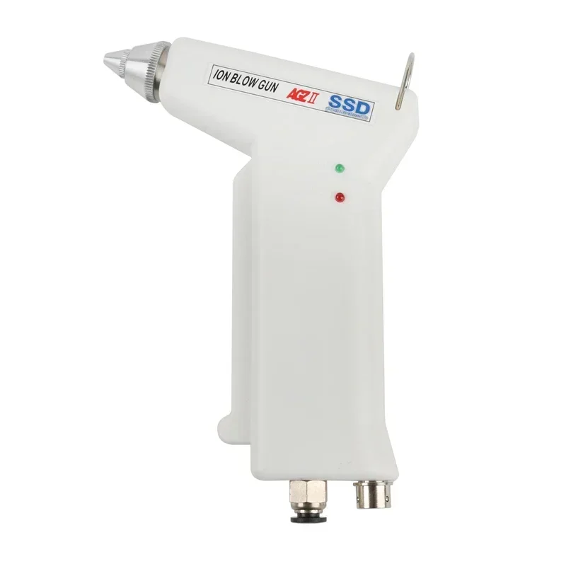 

AGZ-II Voltage Type Ion Air Gun Efficient Remove Electrostatic Ionizing Air Gun Ionizing Air Blower Static Eliminate DC24V 2.4VA