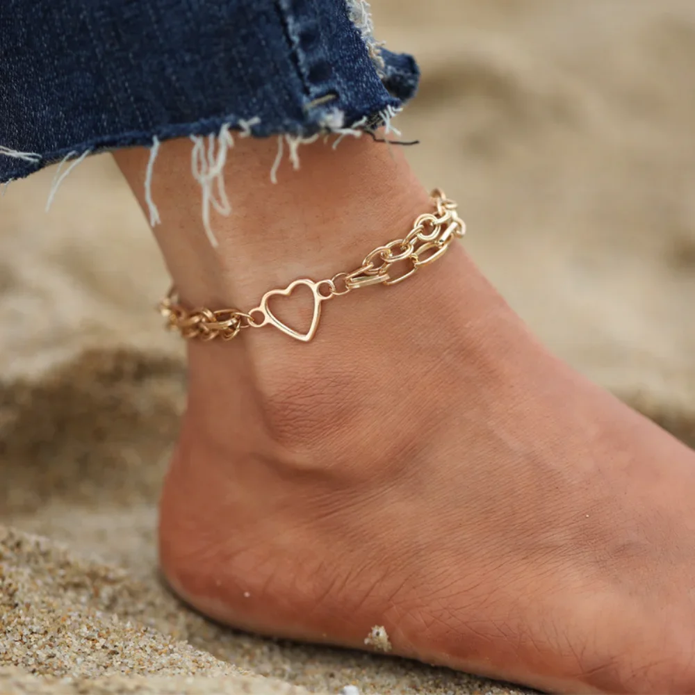 Delysia King  Beach ankle chains