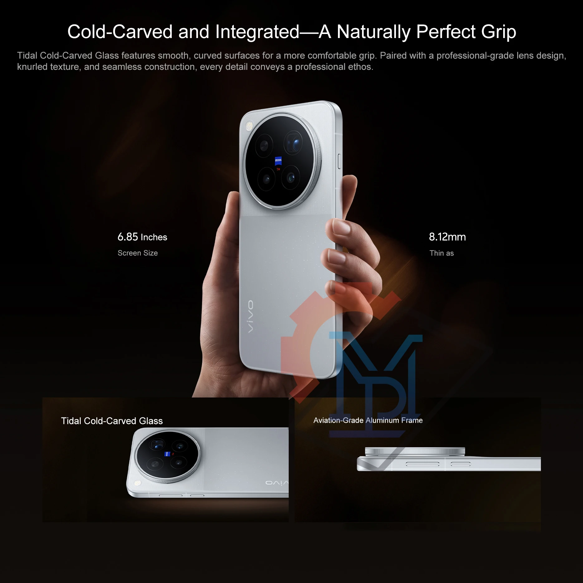 Original Vivo X500 Pro Max 5G Mobile Phone 6.85