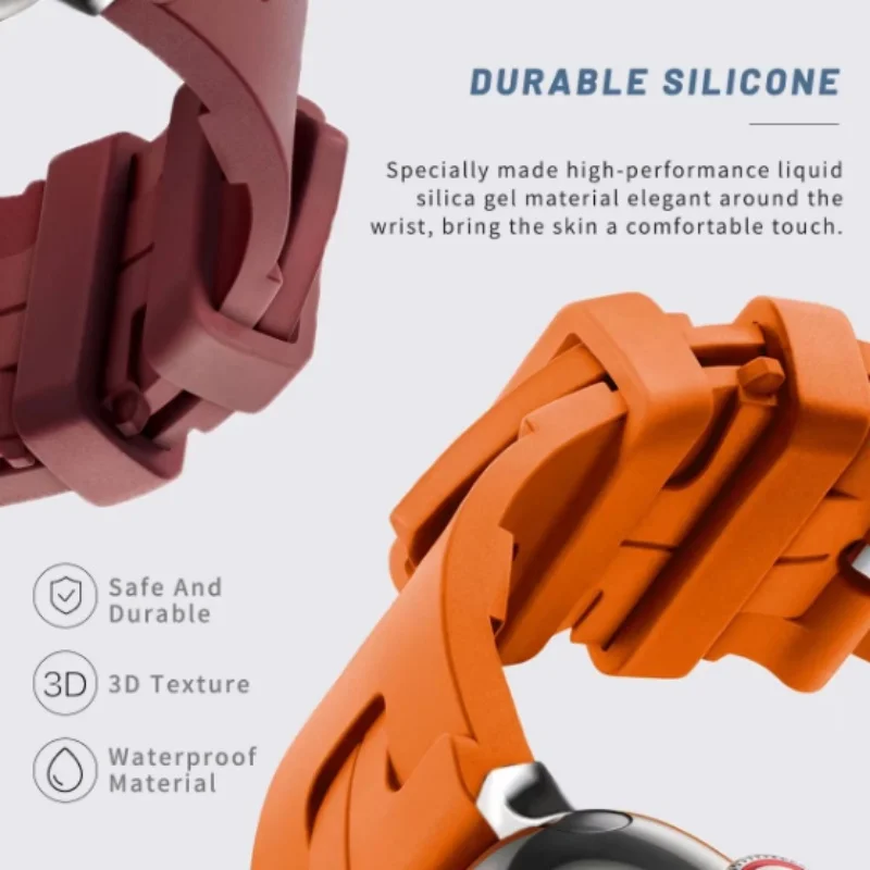 حزام سيليكون لسامسونج غالاكسي فيت 3 ، سوار ساعة رياضي ناعم ، إكسسوارات سوار بديلة ، كوريا