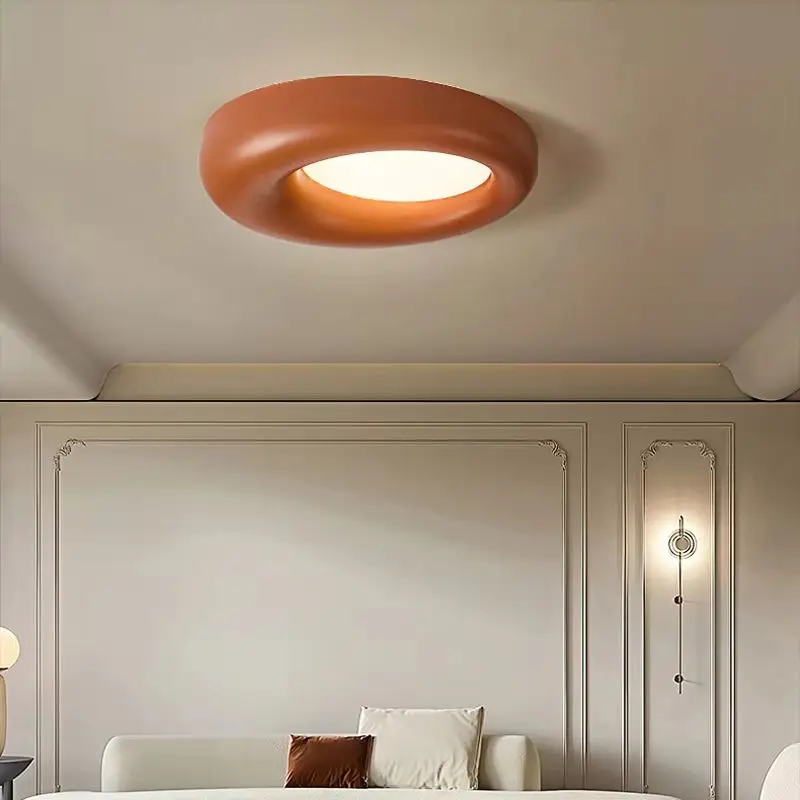 

Nordic Ceiling Light Cream Style Designer Creative Studio Led Modern Decorative Light Restaurant Balcony Avocado Green Lighting