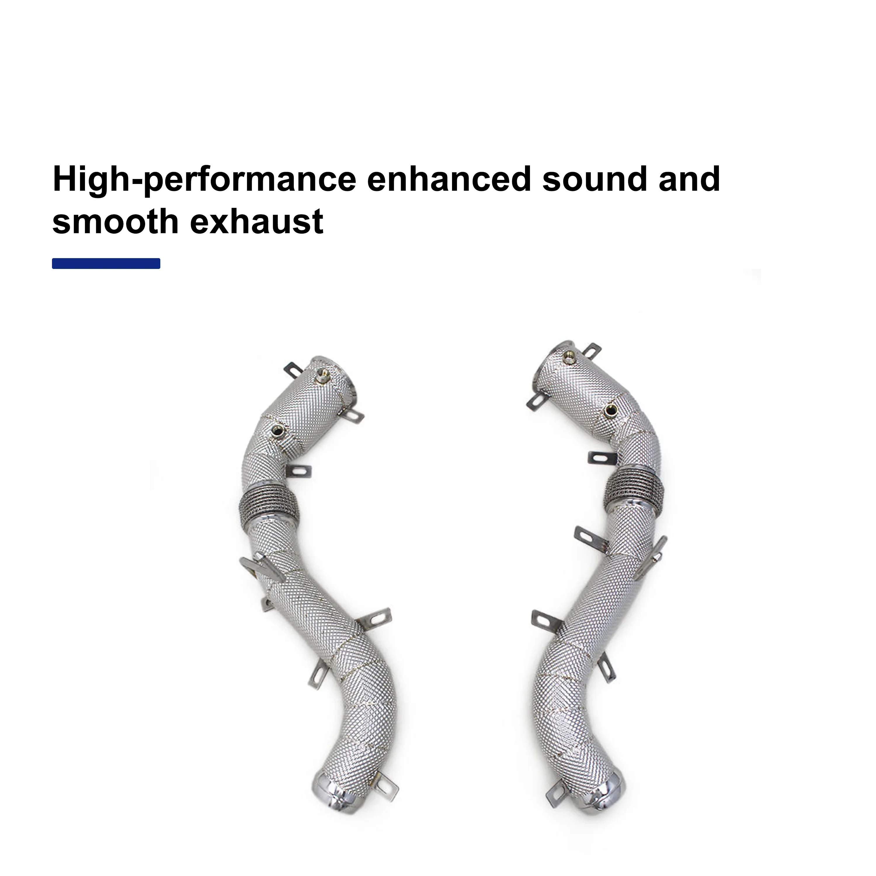 ACE Perfrect Fit Exhuast Pipe for Mclaren 540C 570S 570GT Free Flow Downpipe High Quality SUS304 Exhuast Systems