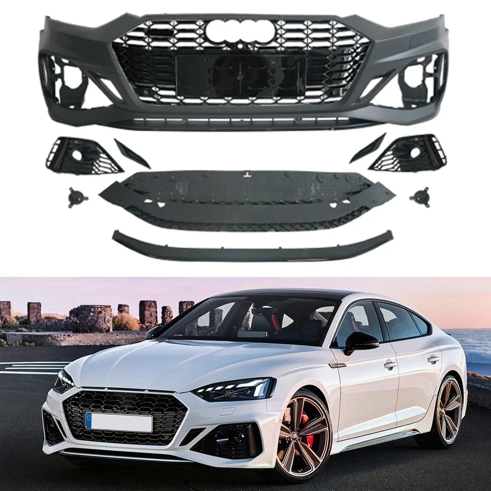 Car modification enthusiast car full body kit for Audi A5 upgrade RS5 style 2021 front and rear car body kits