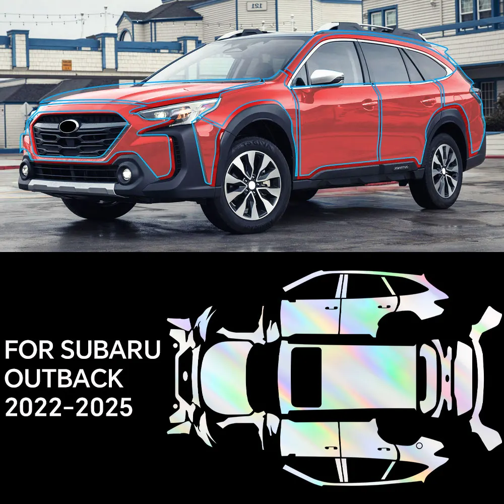 

Custom Precut For Subaru Outback 2022-2025 Full Vehicle Clear Bra PPF Paint Protection Film TPU Transparent Anti Scratch Repair
