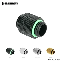 BARROW G1/4 Male to Male Rotary Connectors / Extender 13mm M to M Fitting Computer Accessories Metal Fittings