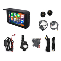 VC-Innovative-5 Inch Motorcycle Display Wireless Carplay Android Portable Navigation GPS Screen Dual Camera Tire Pressure Monito