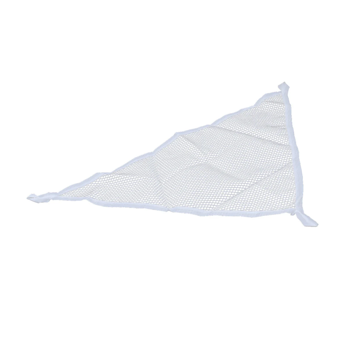 

Stuffed Animal Hammock Corner Hanging Storage Net Removable 130x90x90cm White Room Organizer Display Hanging Stuffed Animal Net