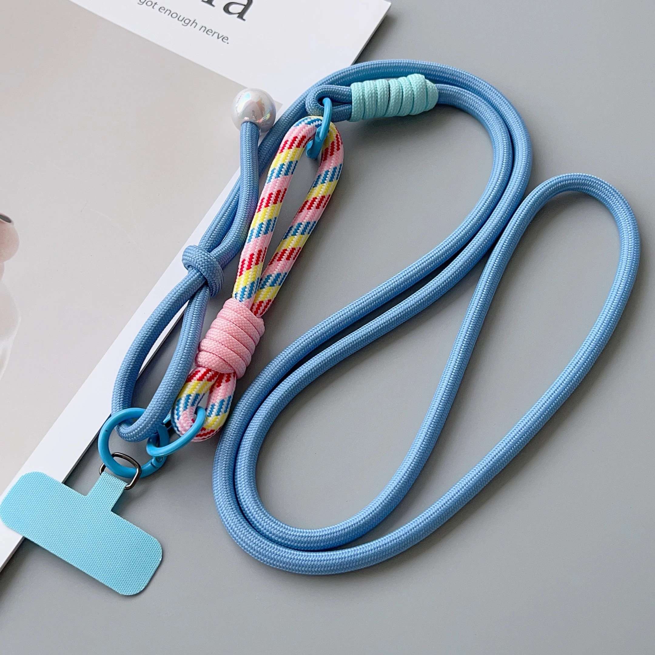 Simple Two-in-one Mobile Phone Lanyard