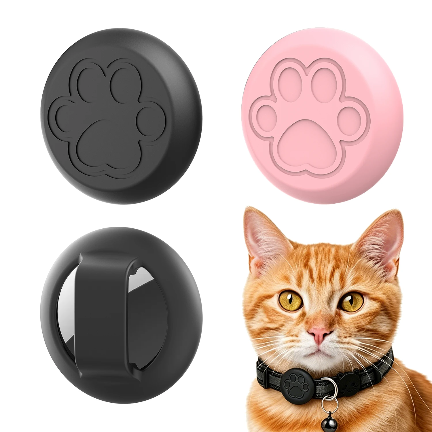 Skin Friendly Soft Holder for Apple AirTag,Shock Absorbing Scratch Proof Tracker Sleeve, Waterproof Anti-Lost Tracker Sleeve.