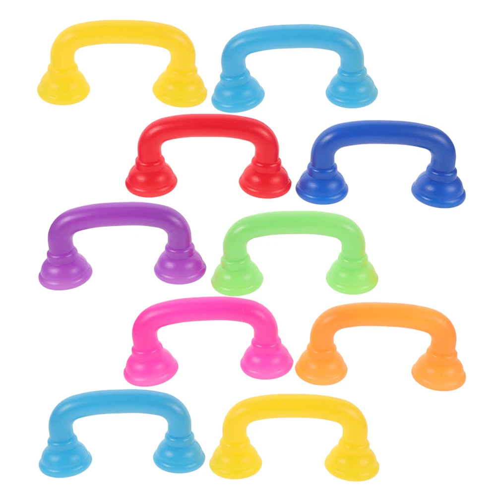 10Pcs Kids Learning Tool Fun Colorful Whisper Phone Enhances Reading Pronunciation with Safe Rounded Edges Great for Home School