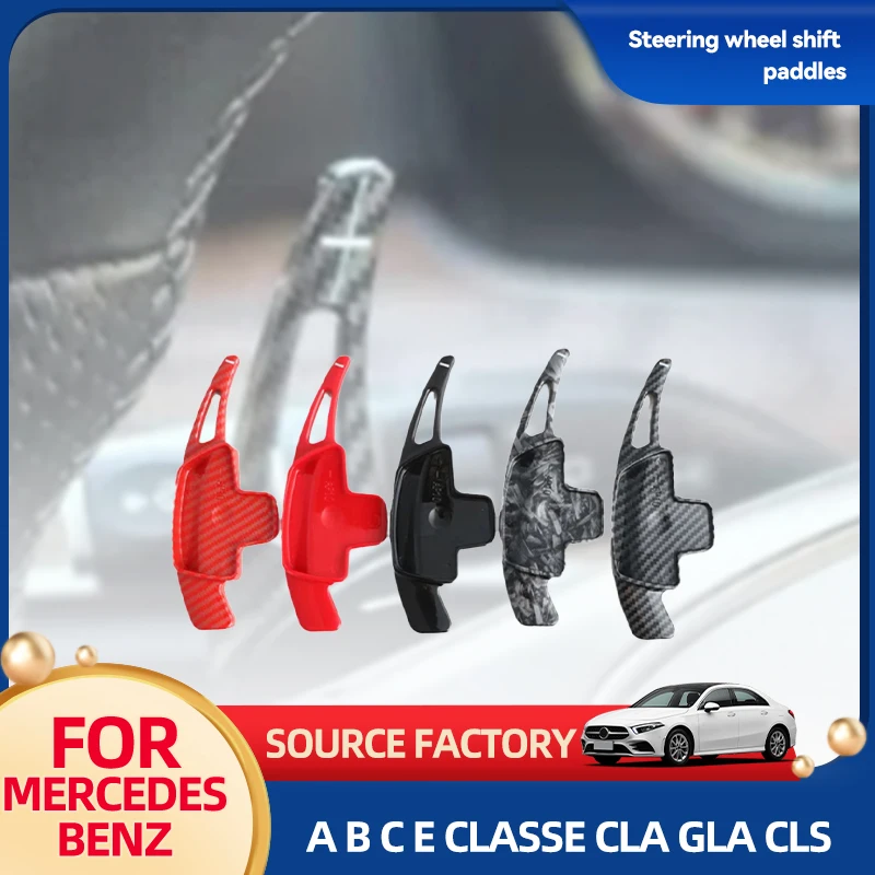

Interior Mouldings Car Steering wheel paddle shifters Shift Paddle For Mercedes-Benz A B C E Class CLA GLA CLS GLC GLE W176 W205
