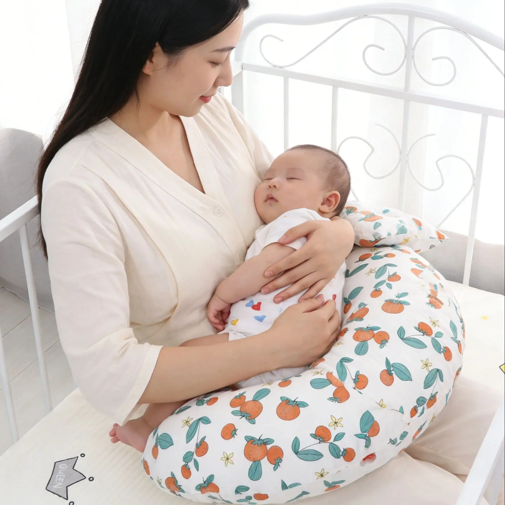 授乳枕-授乳グッズ、枕-授乳用ベビー用ベビーシッティング授乳パッド、抱っこ授乳枕