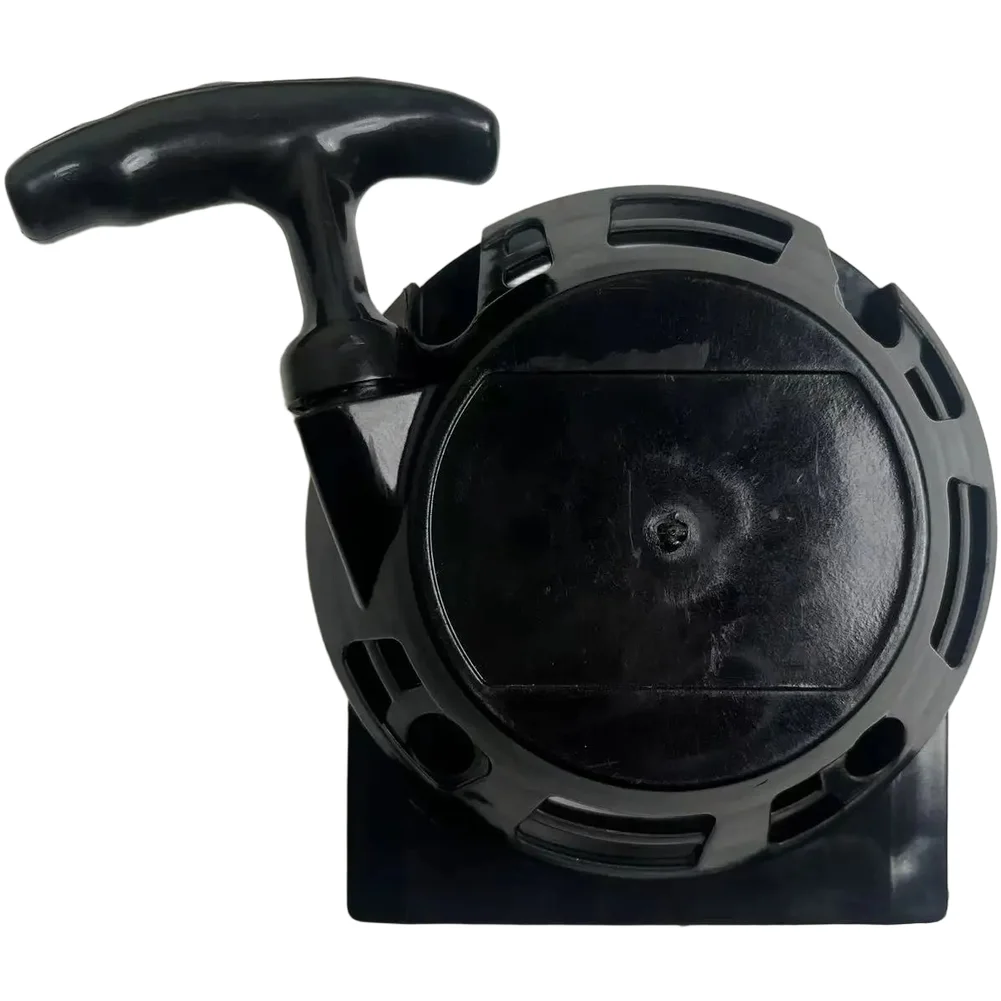 Lawn Mower Recoil Starter Assembly With Pull Cord For HY X55 Engine Ignition Replacement Part Plastic Metal Garden Tools
