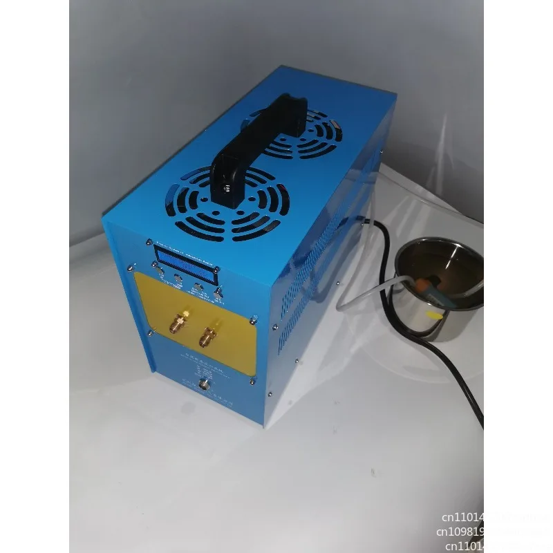 Induction Heating Machine 6kw 110V/220V Copper Melting Machine High Frequency Heating Machine Induction Heater Melting Furnace