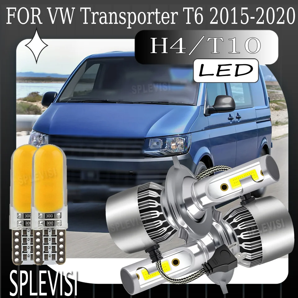 

Clear Night Vision Confident Driving After Dark warranty H4 LED headlight For VW Transporter T6 2015 2016 2017 2018 2019 2020