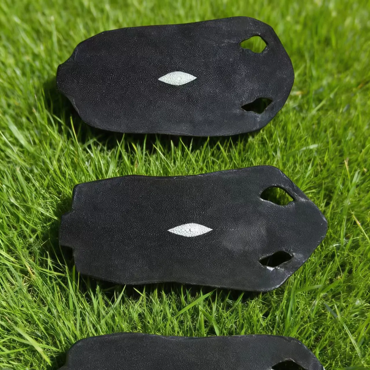 

Unpolished Natural Texture Stingray Leather for Bag Shoe Making Luxery Handmake Craft Material