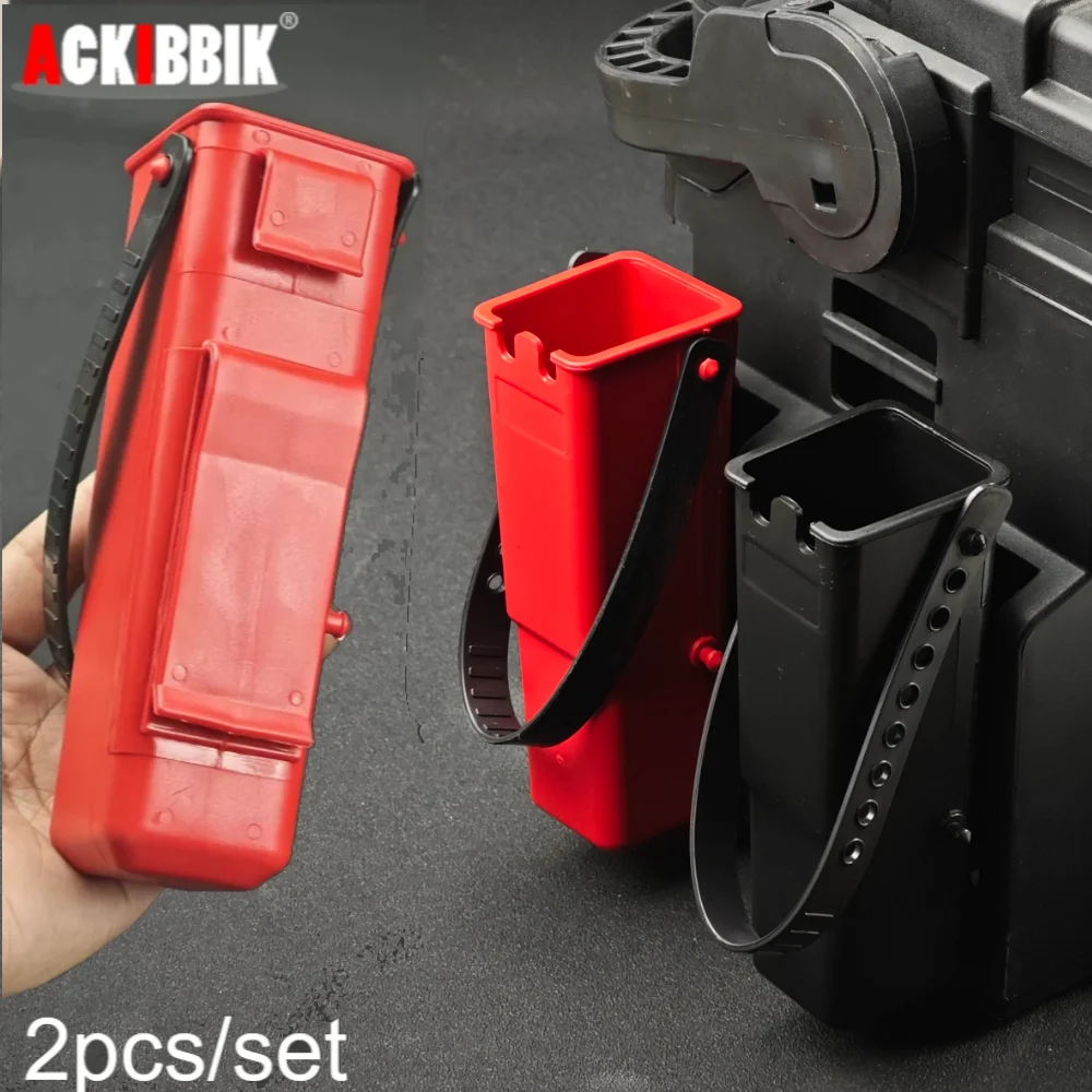 Ackibbik 2pcs Bait Bucket Fish Grip Forceps Box for Fishing Box Fishing Tackle Box Accessories Outdoor Fishing Tools