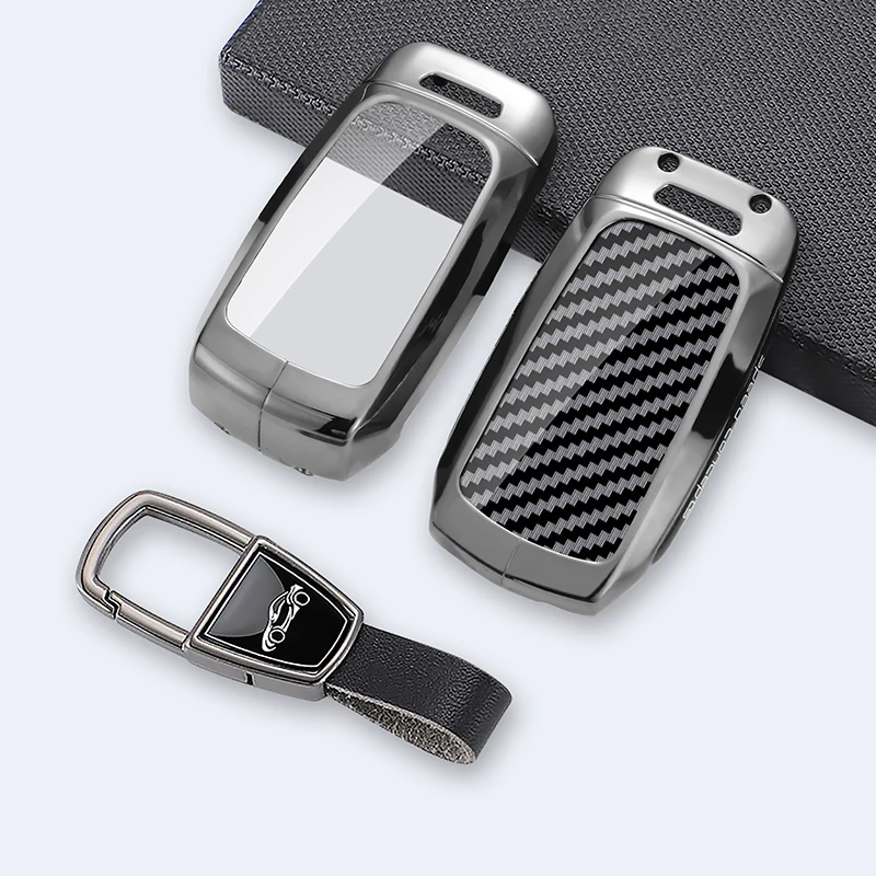 3/4/5/6 Buttons Car Remote Key Case Keychain Shell Fob For Dodge RAM1500 RAM2500 TRX RAM 1500 RAM3500 2019-2026 Metal Key Cover view 6
