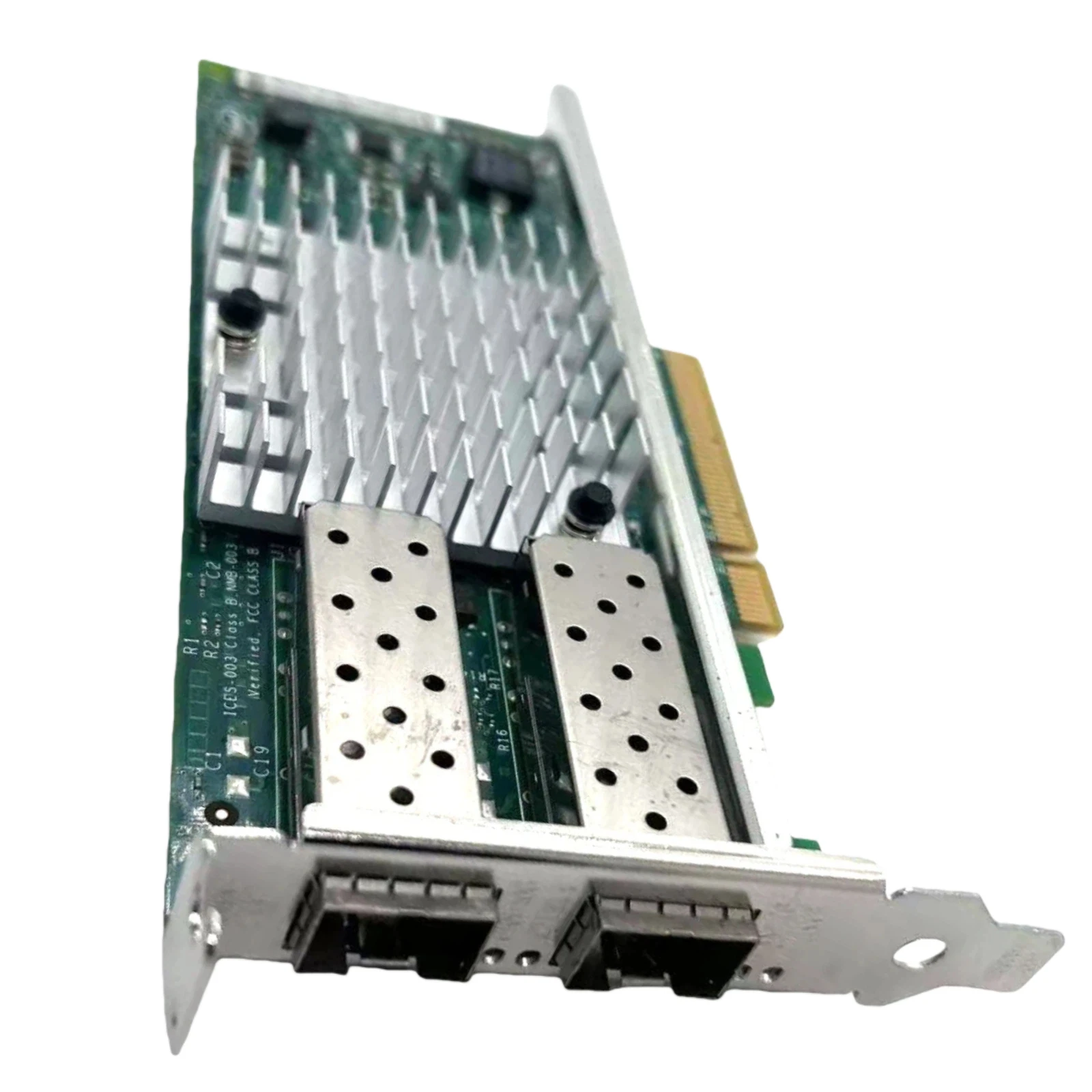 

Ethernet Server Adapter CPU-E69818(B) Fits For INTEL X520-SR2 DUAL Port SFP PCIe Printer Parts 2-Ports