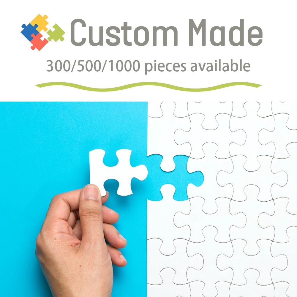 Dropshipping Custom Jigsaw Puzzle Customize Your Own Personalized Picture Puzzle Diy Toy for Kids Anniversary Festival Best Gift