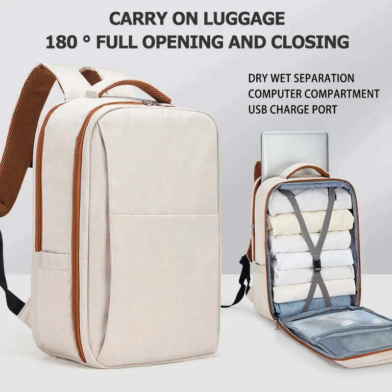 

Travel Backpack Large Capacity Waterproof Business Men Backpack Lightweight Schoolbag Commuting Shoulder Bags Lonchera Lunch bag