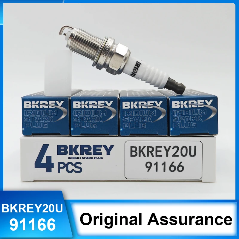 4/20pcs 90919-01166 K20R-U Spark Plug For Toyota Tundra Sequoia 4.7L 2000-2006 3122 For BKREY20U 91166 9091901166 90919-01243