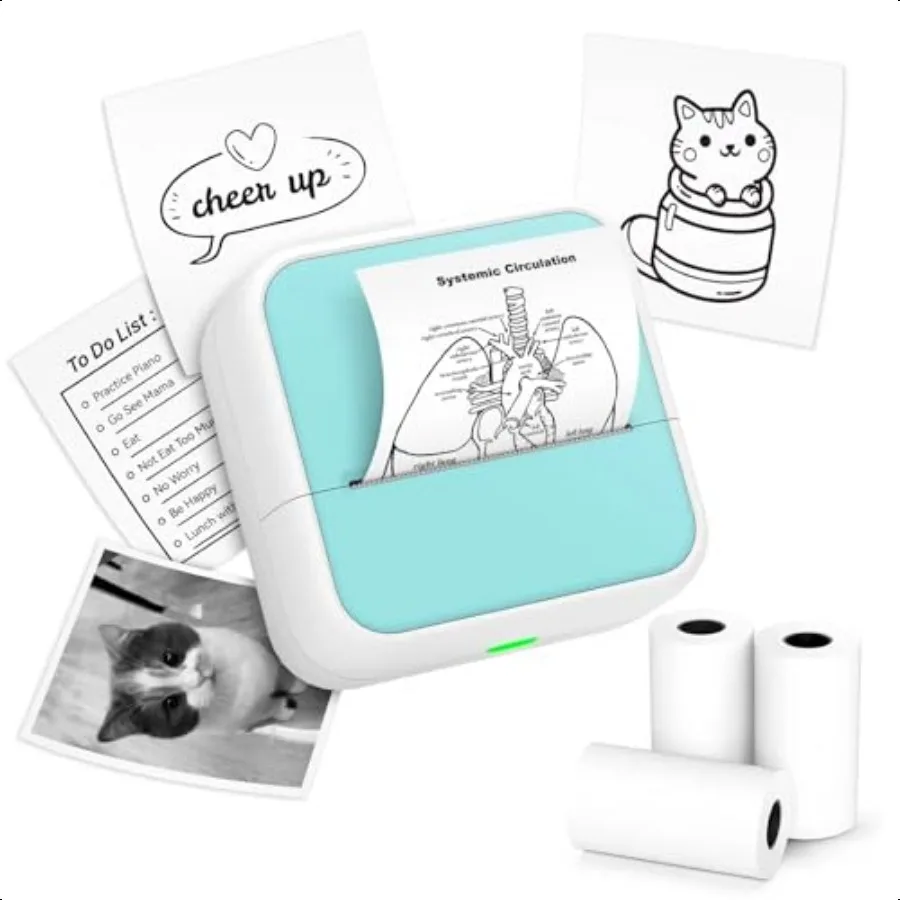 

Принтер для наклеек Printpods Мини-принтер с наклейками Print Pod Bluetooth Inkl Принтеры для изготовления наклеек Портативный термопринтер f