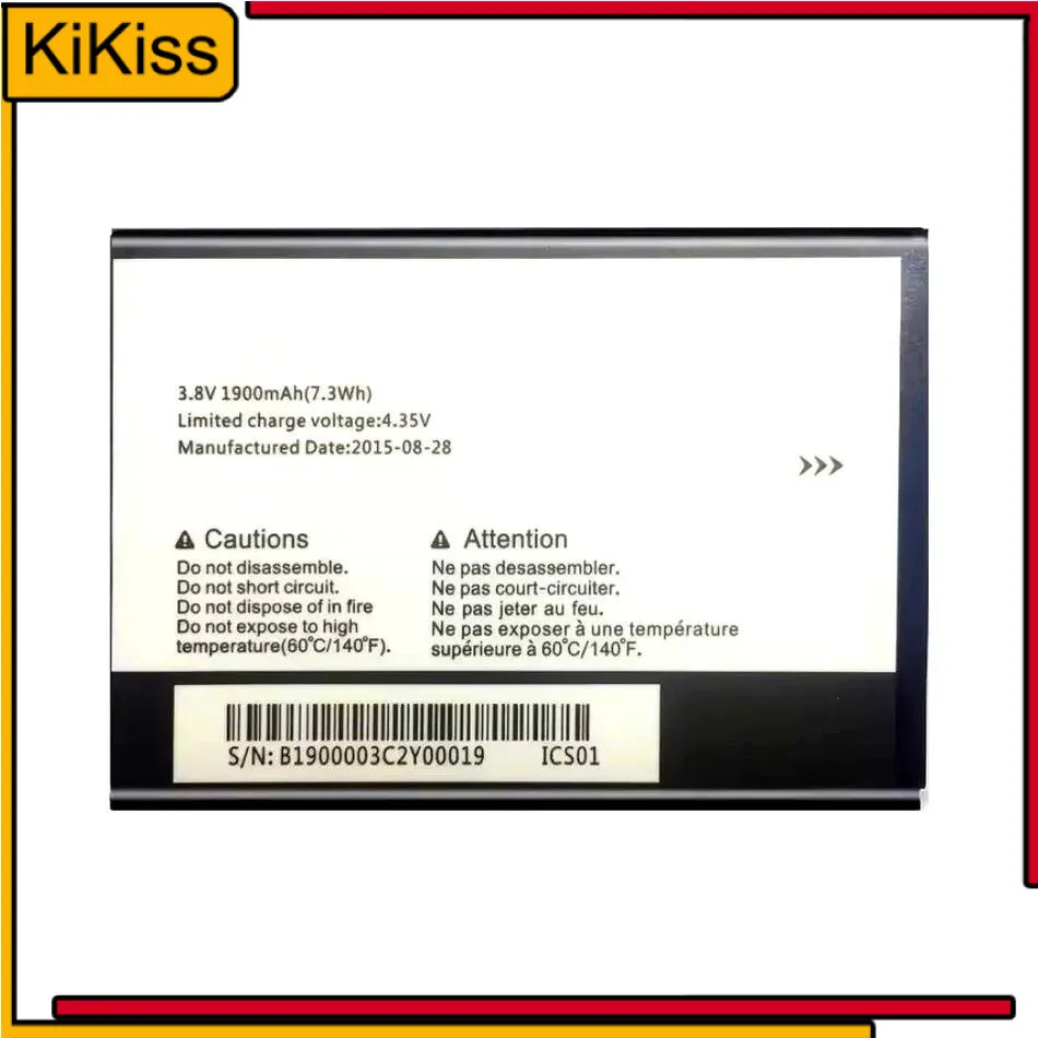 

Long-Lasting 1900mAh TLi019B2 For Alcatel One Touch Pop C7 OT-7041 7041D Dual CAB1900003C2 Mobile Phone Battery