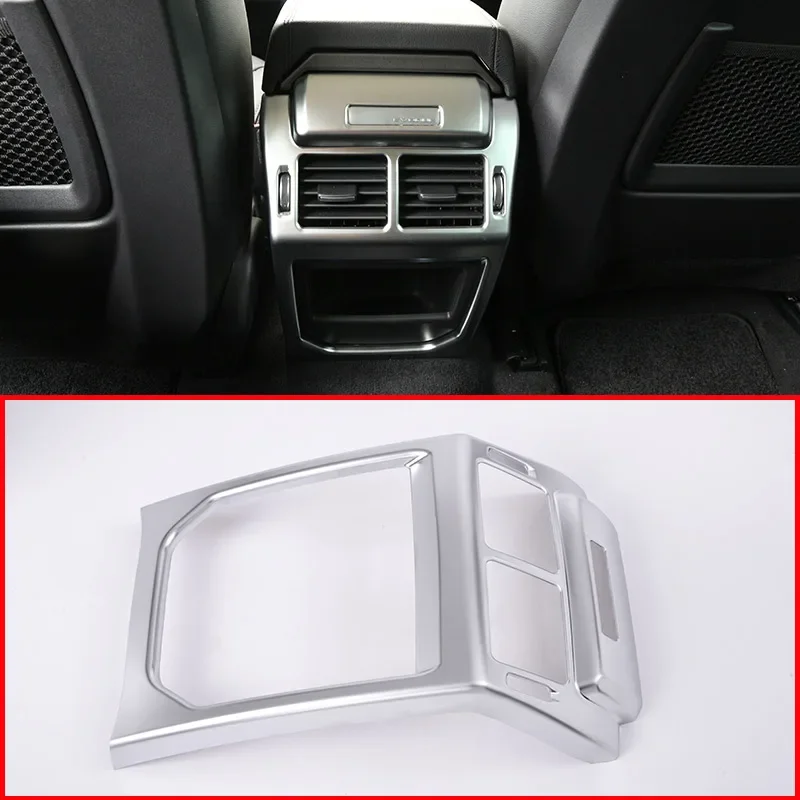 

For Land Rover Range Rover Evoque 2012-2017 Car Interior Accessories Rear Air Conditioning Vent Protection Frame Cover Trim