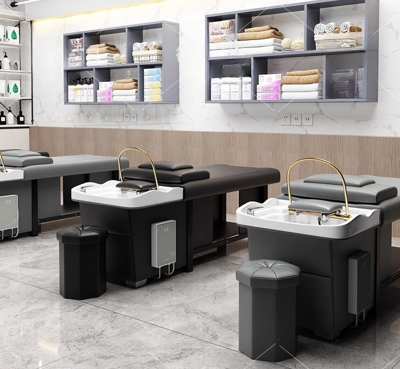 

Beauty Salon Beauty Shop Hair Salon Wall Shelf Barber Shop Towel Storage Cabinet Product Display Rack Hanging Cabinet