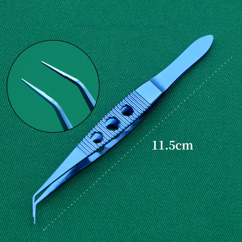 Titanium alloy hair transplant forceps hair tweezers separation forceps hair follicle transplantation extraction hair clips