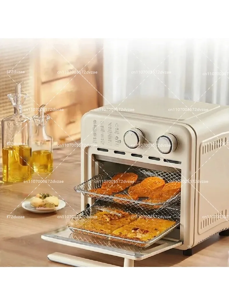 Large Capacity Air Fryer Electric Oven All-in-One Microwave Combo for Healthy Cooking