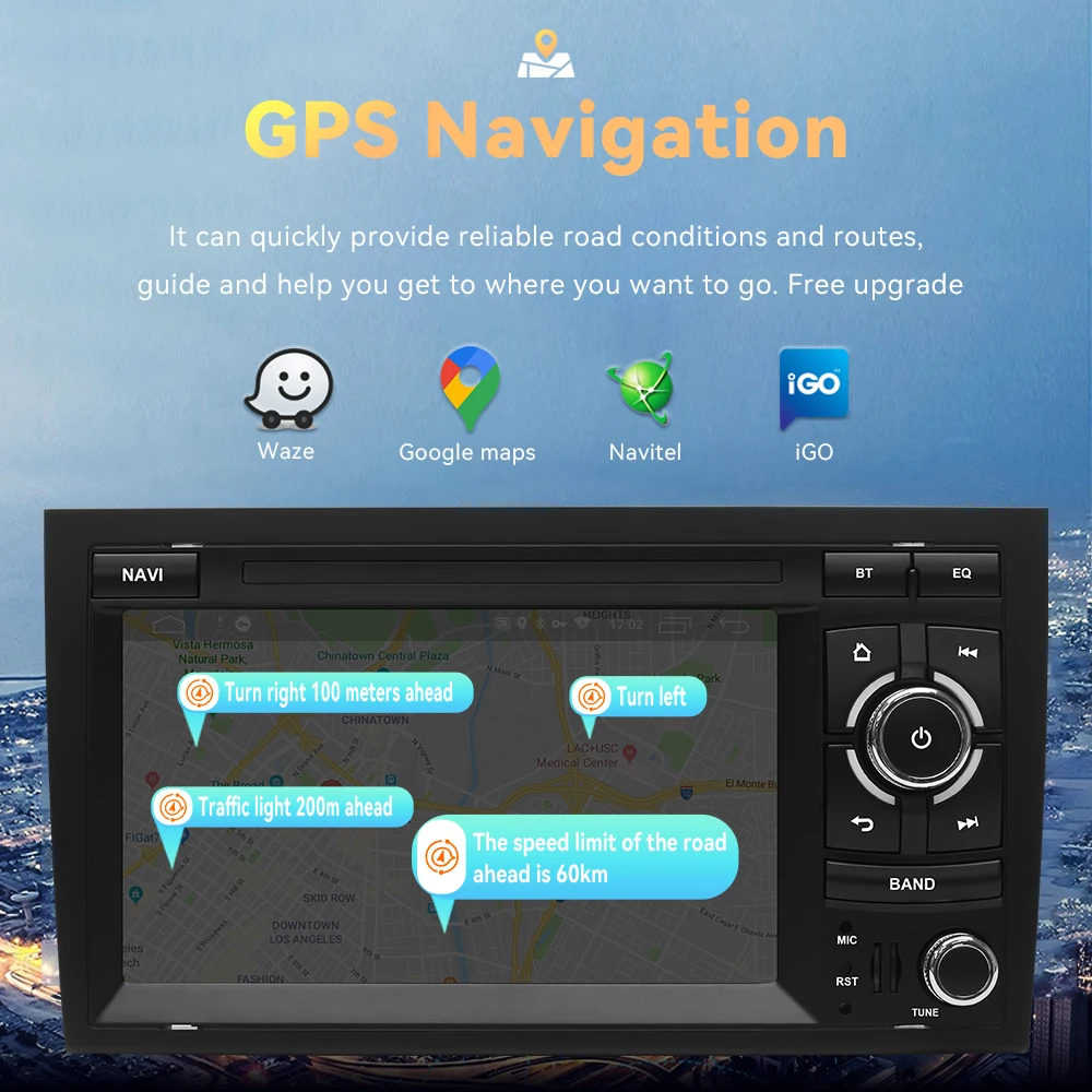 Reproductor Multimedia con pantalla IPS de 7 4