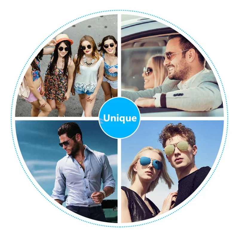 BCLEAR 1.61 1.67 Fashion Colorful Polarized UV400 Mirror Reflective Sunglasses Prescription Lenses Driving Myopia Sunglasses