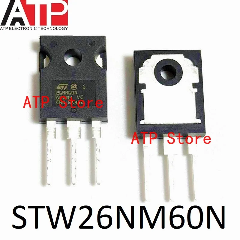 

10-30PCS 100% New Imported Original 26NM60N STW26NM60N TO-247 N-ch Power MOSFET Transistor 20A 600V
