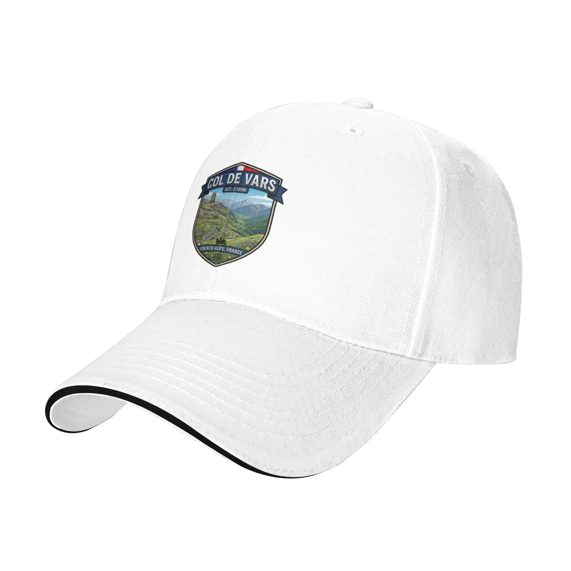 Col de Vars High Mountain Pass Gift For Children Men Women A Baseball Cap Hat