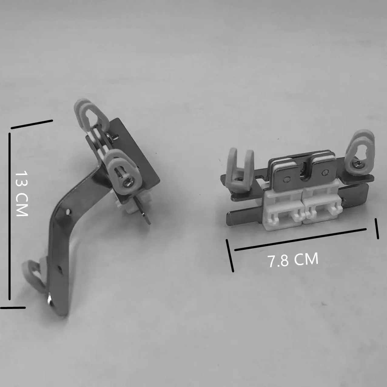 Freies Verschiffen 2pcs Hohe Qualität S-typ Welle Pantoffel Für Somfy Vorhang Track fDooya/xiaomi Vorhang System /Track/Schiene