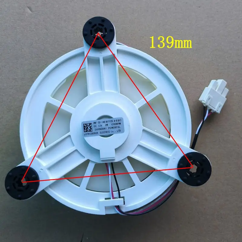 The new refrigerator fan motor ZWF-32-140 B17123.4-5 (A1) is suitable for Samsung refrigerators