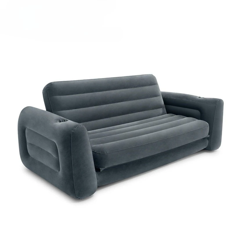 

66552 square double home inflatable so******ch break bed outdoor inflatable seat creative sofa bed