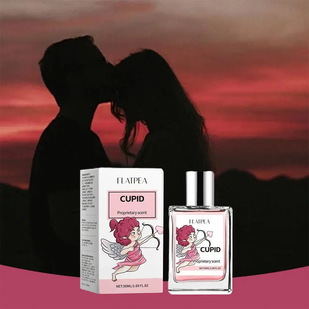 

Cupid Charm Perfume Cologne Fragrances Enhanced Pheromone Light Scent Natural Hypnosis Fall In Love Body Fragrance Spray 50ml