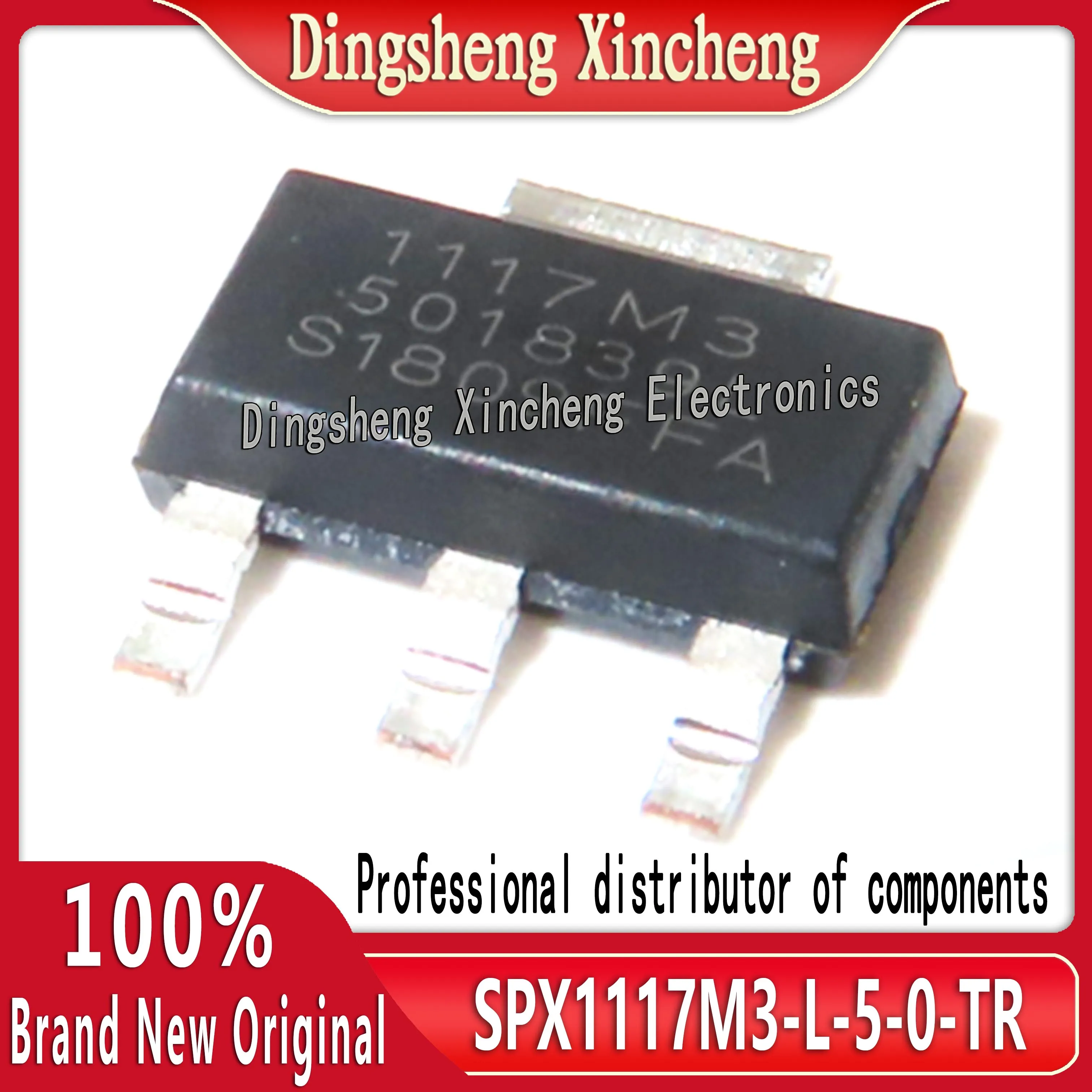 Original genuine SMD SPX1117M3-L-5-0/TR SOT-223 voltage regulator LDO chip 0.8A