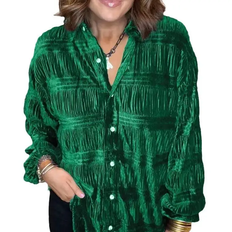 Sweat à capuche/velours irt pour femmes, velours multi-rangées, Long, Sve, couleur Sle, Fiber de Polyester, saison automne 2023