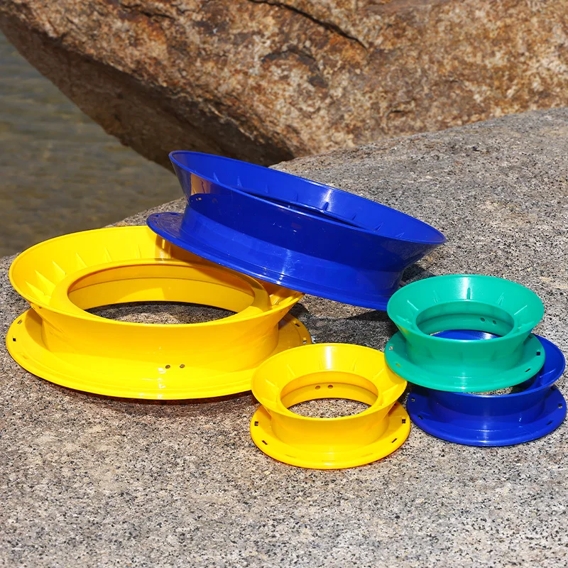 WEIHE 240*180MM 120*80MM Winding Disc（ Color Random ） Multicolor Sea Fishing Boat Winding Plate