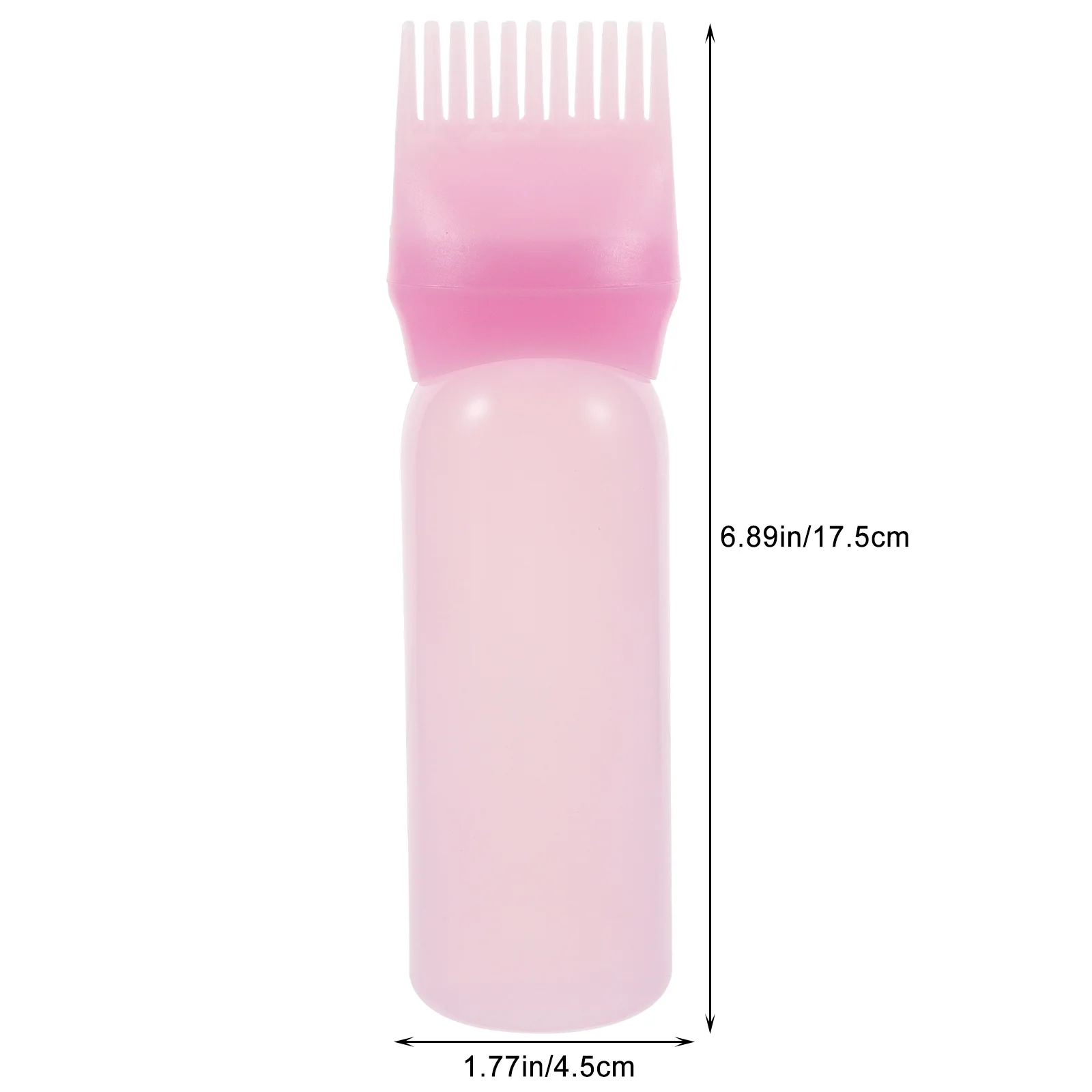 3Pcs Root Comb Bottle Hair Dye Applicator Easy Squeeze Even Distribution Home Coloring Practical Durable Root Bottle - Image 4