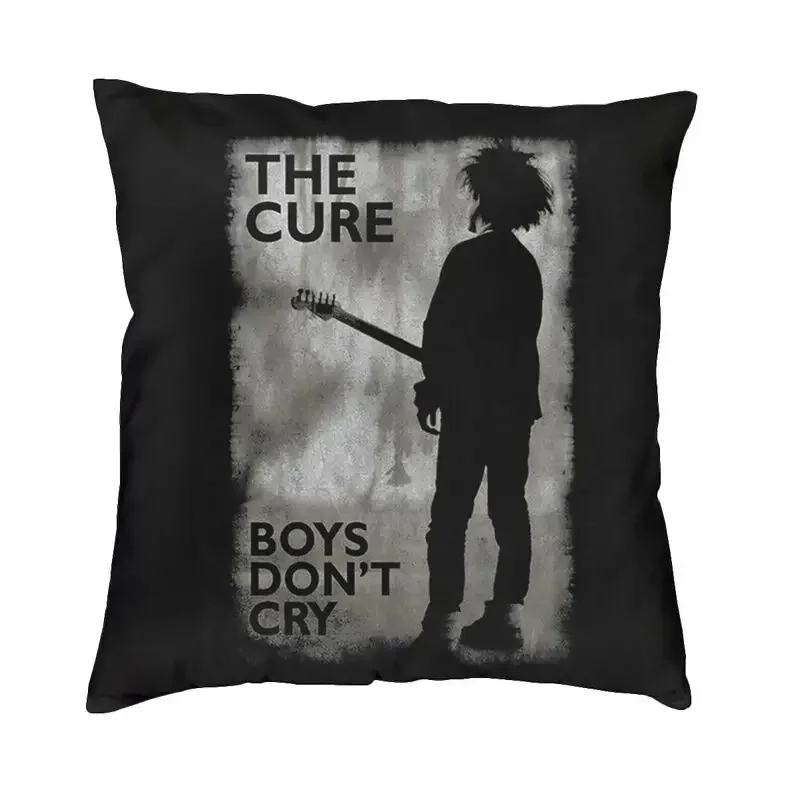 Music Cure Square Throw Pillow Case Decoration 3D Double-sided Printing The Boys Cant Cry Cushion Cover for Sofa