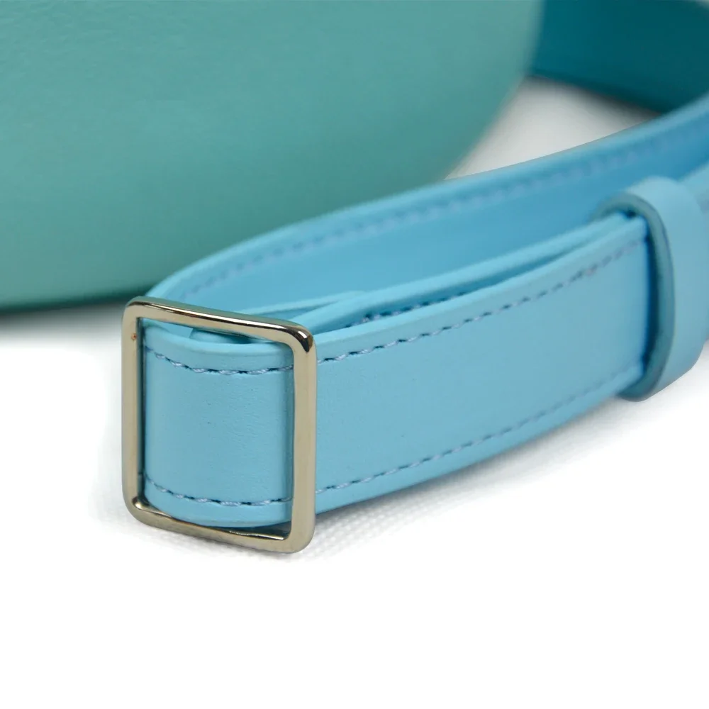 TANQU New Colorful Long Adjustable Leather Messenger Strap Crossbody Belt for Obag O Basket Bucket Women Handbag Shoulder O Bag